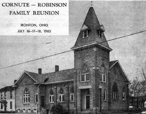 QUINN CHAPEL A.M.E. CHURCH 8th and Adams Streets, Ironton, Ohio